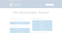 Desktop Screenshot of faa.dbesystem.com
