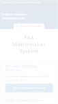 Mobile Screenshot of faa.dbesystem.com