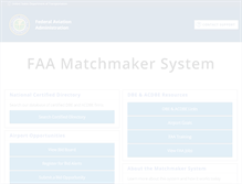 Tablet Screenshot of faa.dbesystem.com